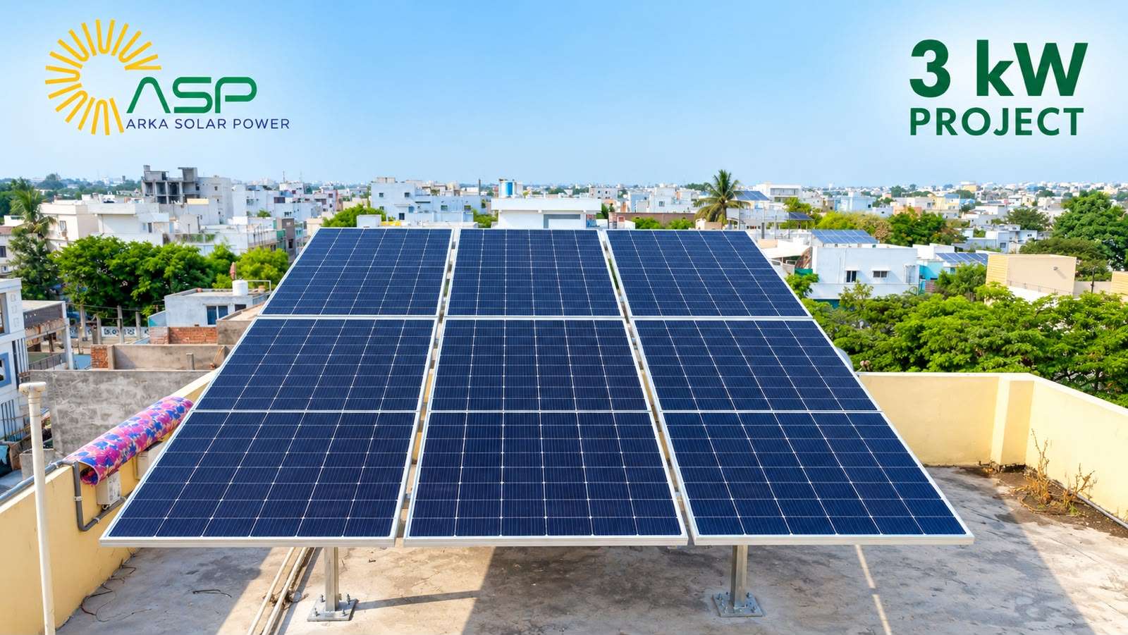 Rooftop solar scheme 2 KW